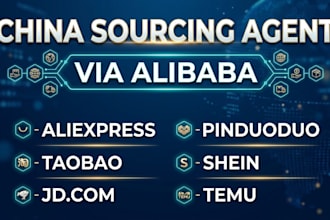 expert china sourcing agent via alibaba, 1688 and taobao