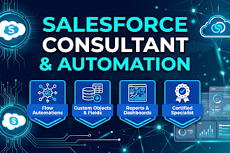be your salesforce consultant and flow automation expert