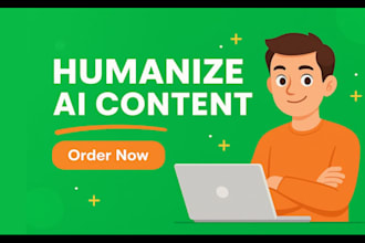 manually rewrite, humanize ai content