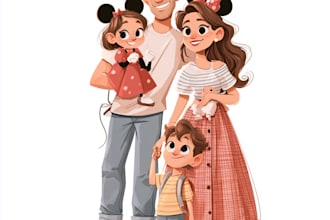design custom clip art graphics for stickers and planners