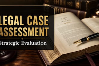 prepare a professional legal case assessment and strategic evaluation