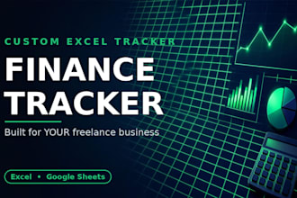 create a custom excel finance tracker for freelancers and small businesses