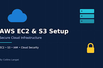 set up and secure your AWS ec2 server and s3 storage