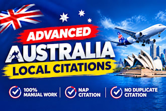 create australia local citations and directory submission for local seo