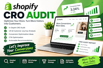 do shopify conversion rate optimization and cro audit