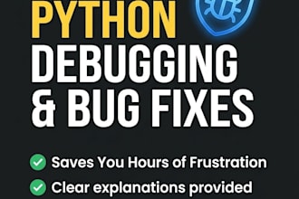 debug, fix, and optimize your python scripts