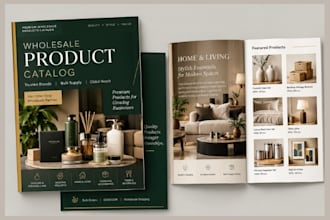 design b2b beauty product catalog for wholesalers distributor and manufacturers