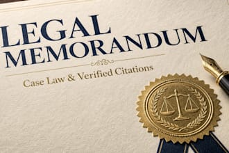 write a comprehensive case evaluation, legal analysis, and memorandum