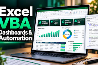 create custom excel spreadsheets, dashboards, trackers and formulas