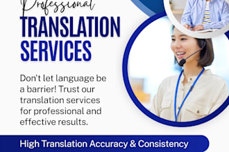 do professional translation text