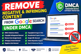 remove infringement content from google under dmca