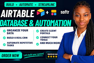 airtable crm, databases, and airtable automation real quick