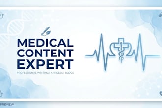 write SEO friendly health and medical blog posts
