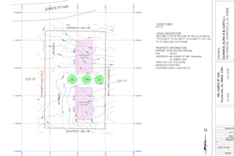 make topographic survey plan for you lot