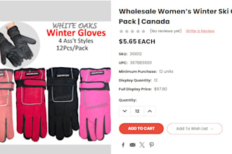 create and optimize bigcommerce listing and canva design
