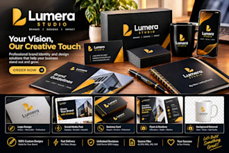 design corporate brand identity brand style guide branding kit visual identity