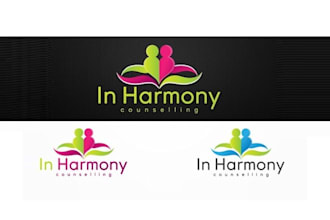 design harmony counseling service logo