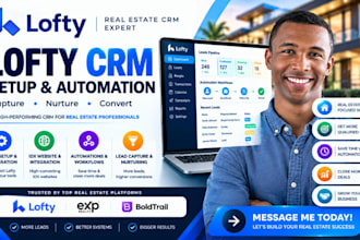 set up and customize your lofty CRM, smartplans and automations lofty crm crm