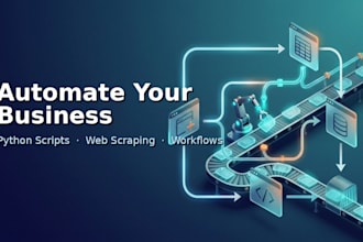 create automation services with python scripts