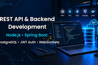 develop a secure rest API with node js, spring boot