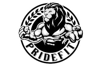 design classic bodybuilding gym fitness logo