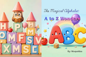 design a professional KDP coloring or activity book for kids