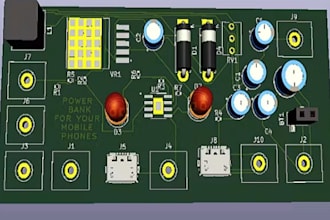 design custom bms and battery charger pcb layout in kicad