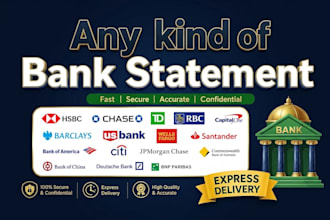 do bank statement pdf to excel