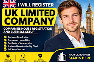 register UK limited company, companies house registration and business setup