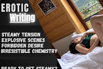 ghostwrite steamy erotic stories with passion and desire