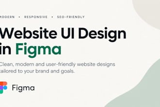 design an SEO friendly website UI in figma