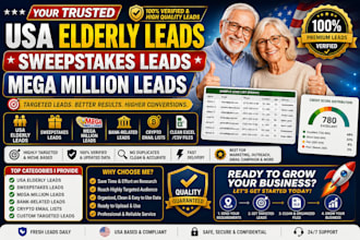 give first hit takes leads USA elderly leads, sweeps leads, mega million leads