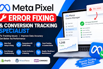 fix meta pixel errors and conversion tracking issues