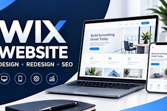 craft a custom wix website for your business