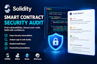 audit your solidity smart contract for vulnerabilities