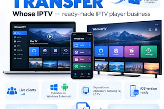 give you iptv player brand app for windows playstore and ios