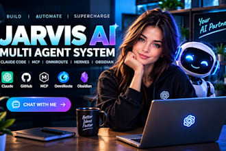build jarvis ai multi agent github claude code mcp omniroute hermes odsidian