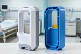 medical equipment enclosure cad, medical device housing, 3d cad modeling