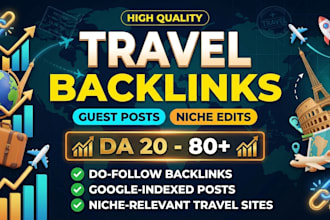publish travel guest posts on travel blogs with high quality travel backlinks