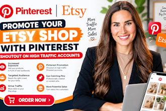 do pinterest etsy shoutout on high traffic account