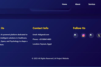 create responsive HTML CSS website