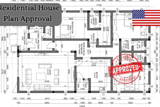 provide florida texas califonia engineer stamp house plans for approval