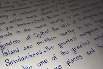 write anything with my beautiful handwriting