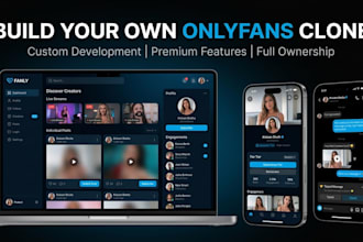 build an onlyfans clone or custom creator subscription website