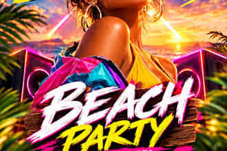 design animated motion flyers and static flyers, posters