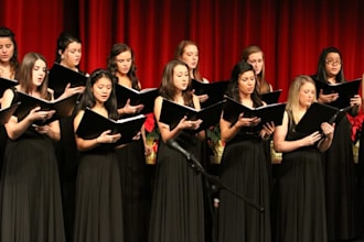 record harmony, christian song arrangement, female vocalist for gospel choir
