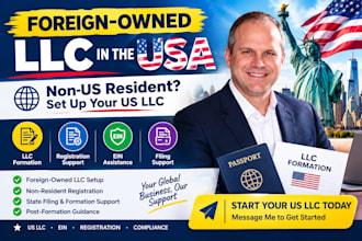 set up your foreign owned llc in the USA