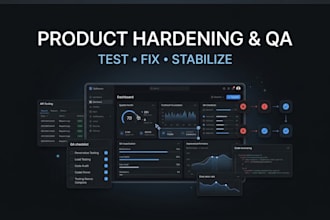 test, harden, and prepare your software product for production