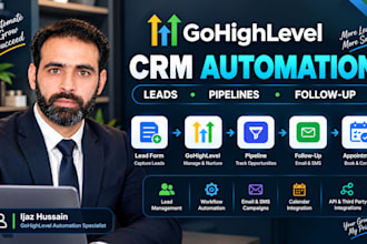 automate your gohighlevel CRM workflows
