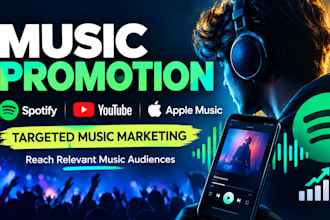 promote your music on spotify with targeted music promotion